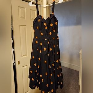 Black pumpkin dress